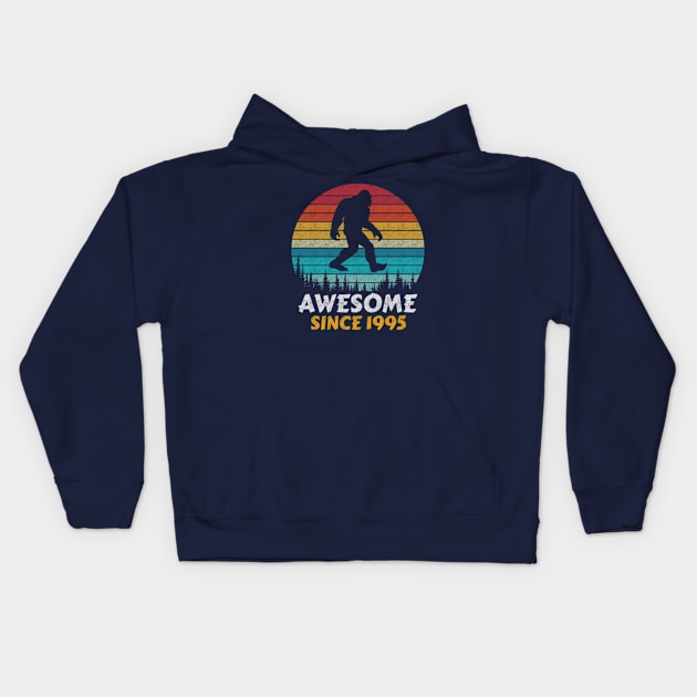 Awesome Since 1995 Kids Hoodie by AdultSh*t